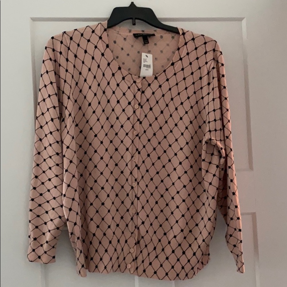 Sweater- long sleeves button down